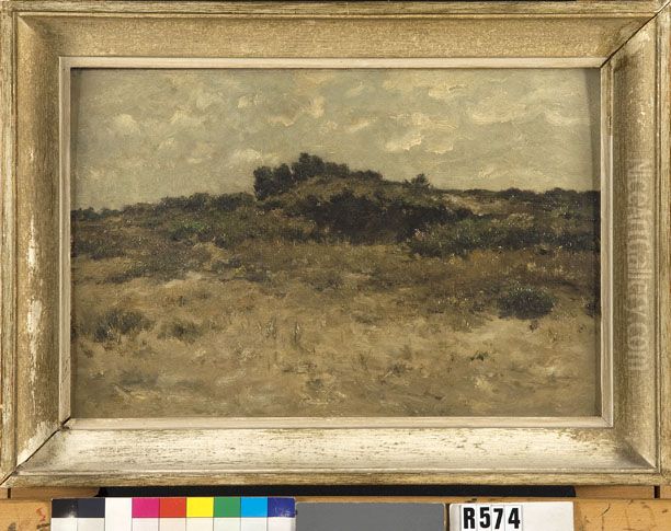 Duinlandschap Oil Painting by Johannes-Hubertus-Leonardus de Haas