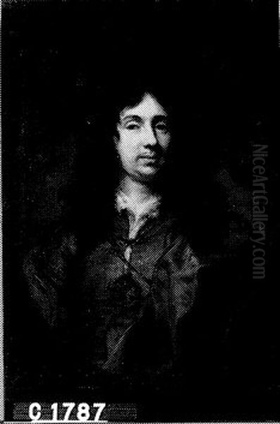 Portrait of Joan Calkoen (1646-1719) Oil Painting by Nicolaes Maes