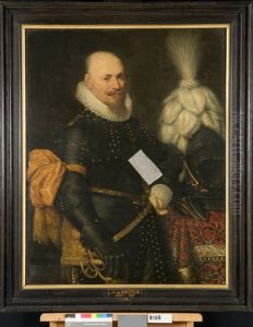 Portret van een onbekende officier