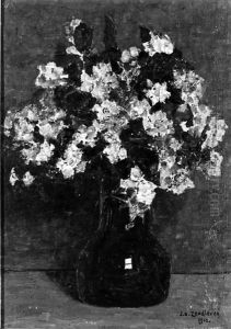 Bloemen in fles