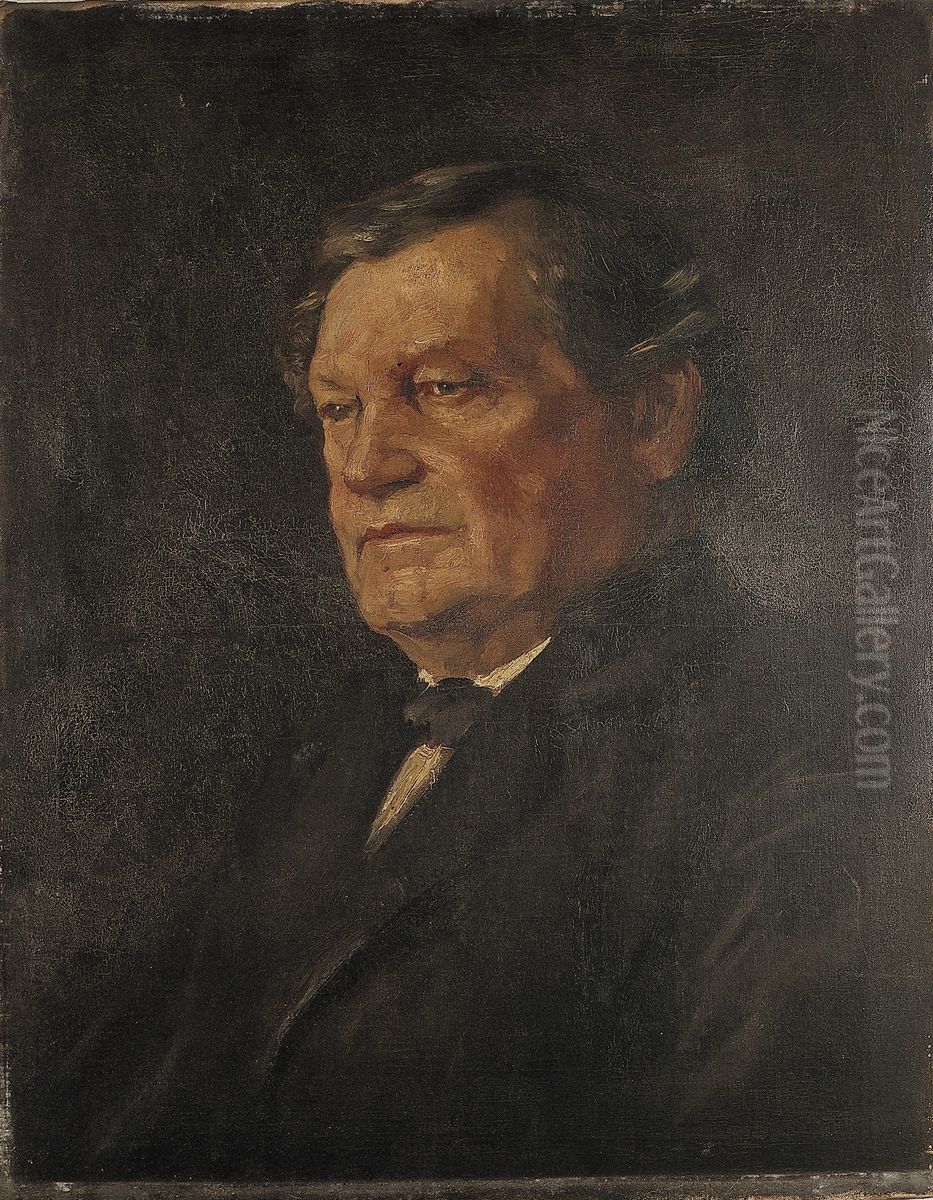 Petrus Antonius Balmakers (1831-1903) Oil Painting by Albert Neuhuys
