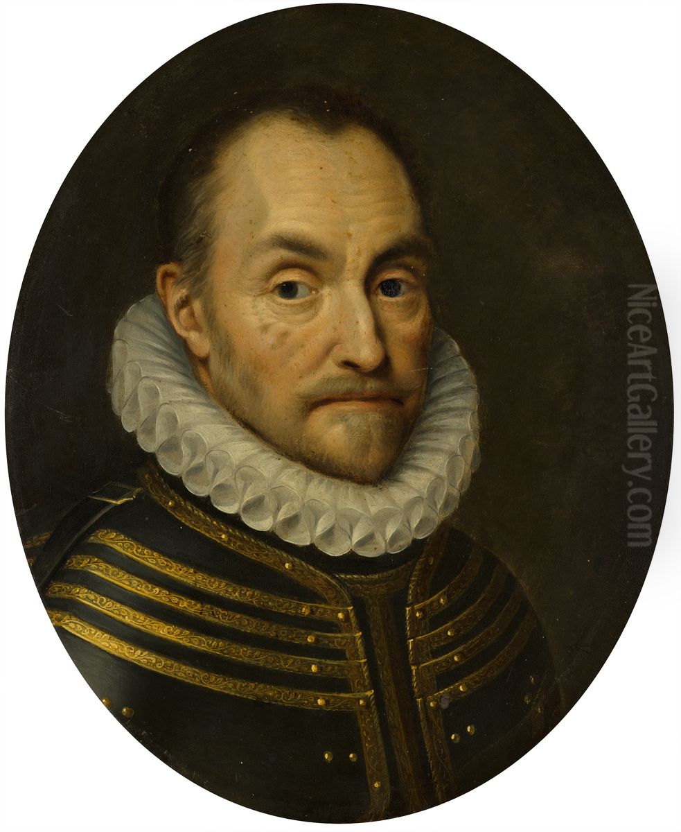 Portrait of William I (1533-1584), Prince of Orange Oil Painting by Michiel Jansz. van Mierevelt