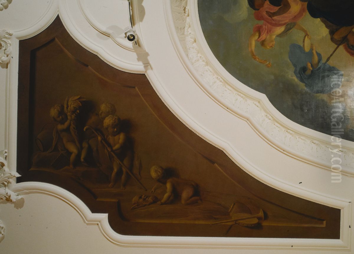 The Comedy Oil Painting by Jacob de Wit