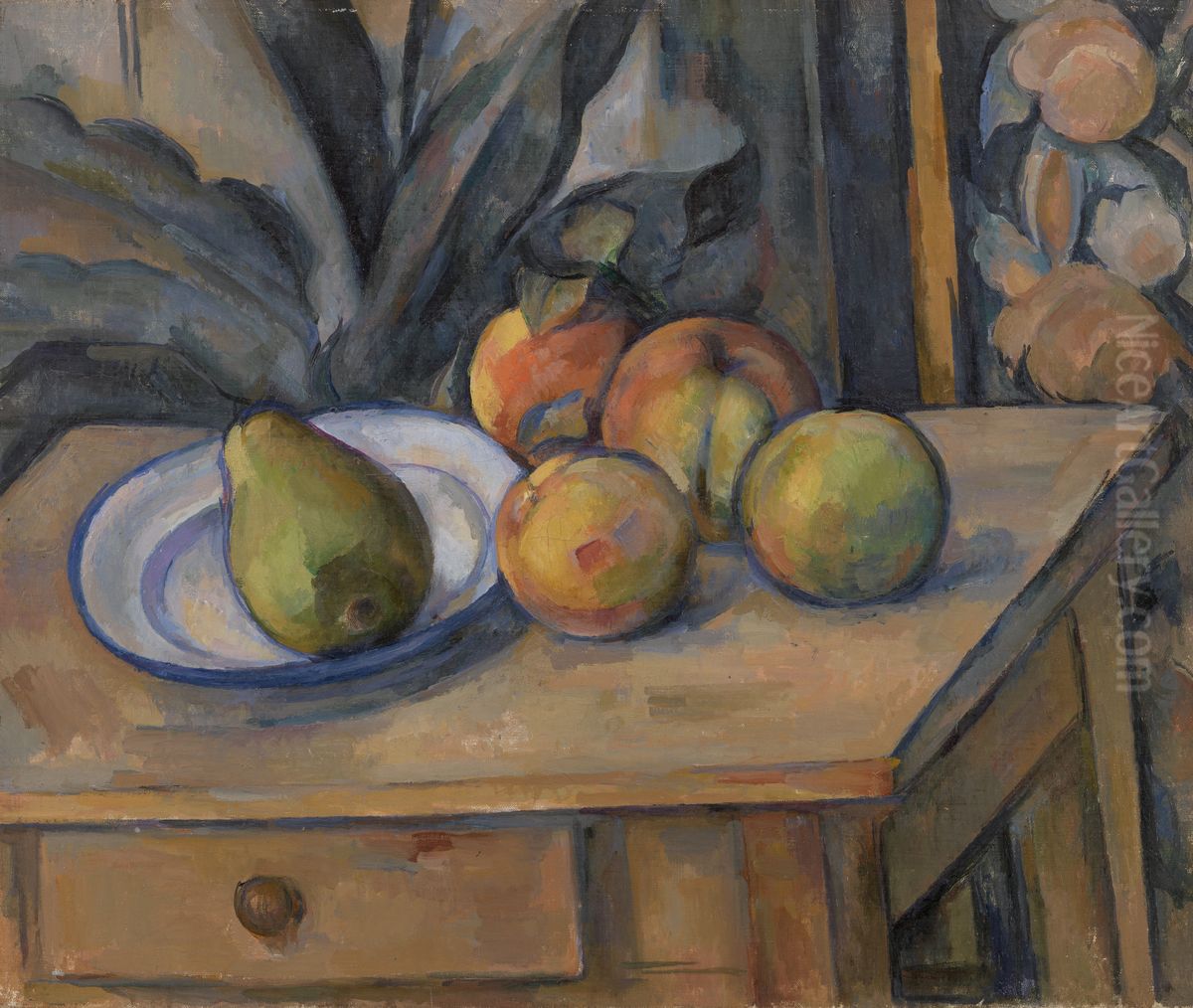Grosse poire Oil Painting by Paul Cezanne