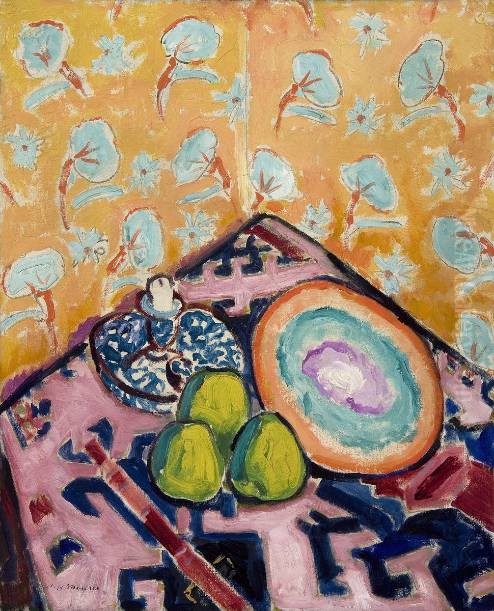 Still Life Oil Painting by Alfred Maurer
