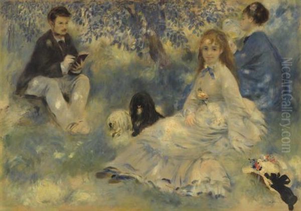 Henriot Family (La Famille Henriot) Oil Painting by Pierre Auguste Renoir