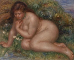 Bather Gazing at Herself in the Water (Baigneuse se mirant dans l'eau)