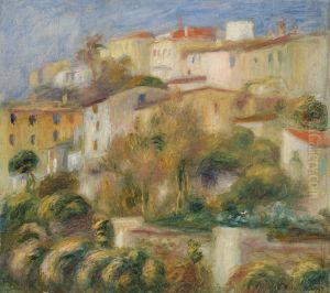 Houses on a Hill (Groupe de maisons sur un coteau)