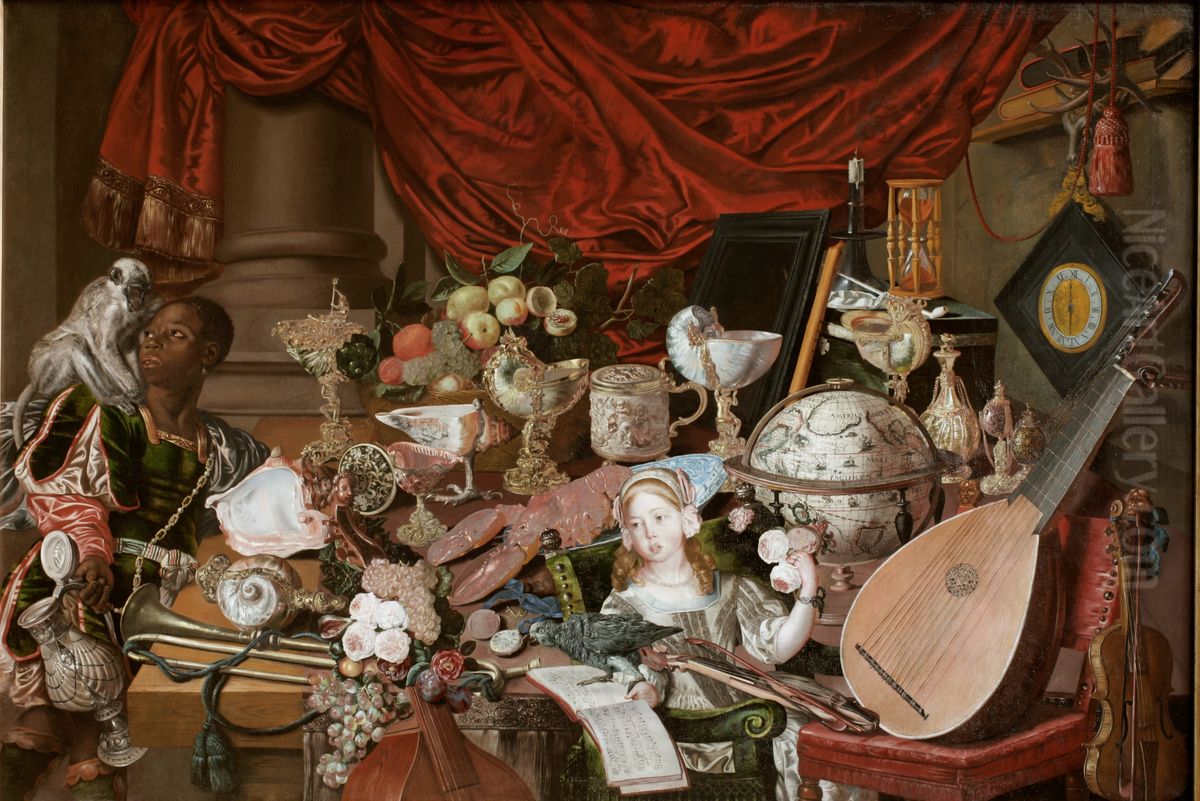 The Paston Treasure Oil Painting by unknown