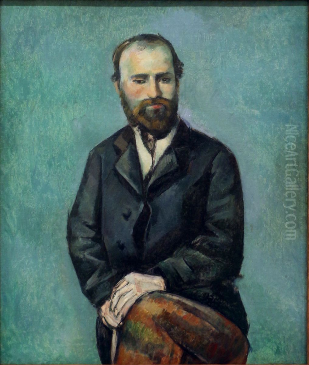 Self-Portrait Oil Painting by Paul Cezanne