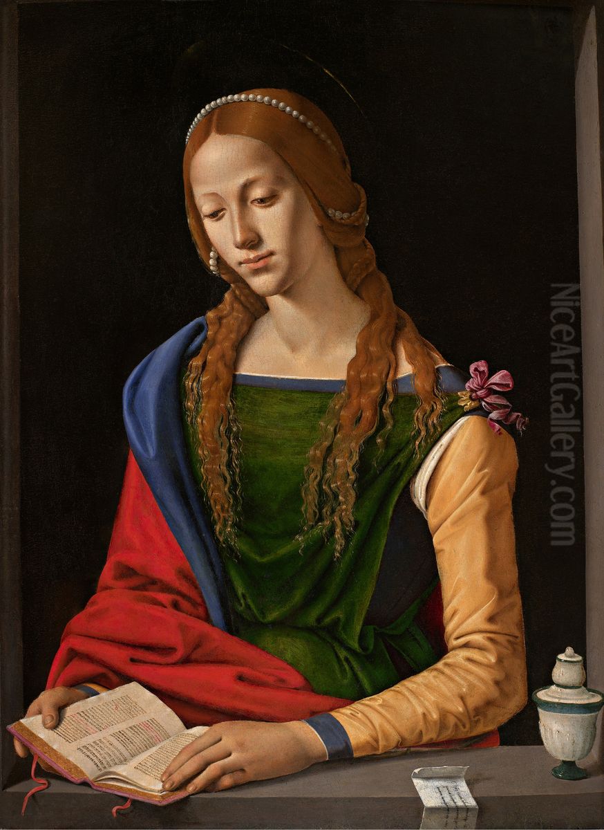 Santa Maria Maddalena Oil Painting by Piero Di Cosimo