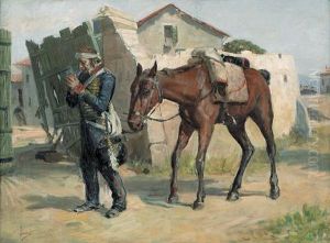 Soldato Con Cavallo