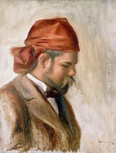 Vollard avec un foulard rouge