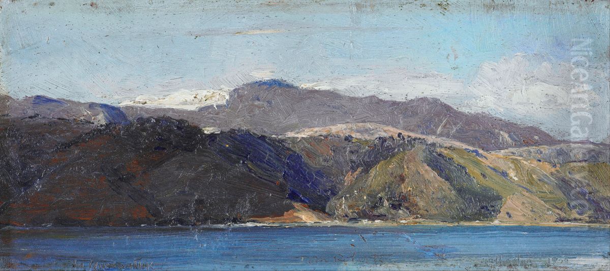 In Quarantine, Wellington Oil Painting by Tom Roberts