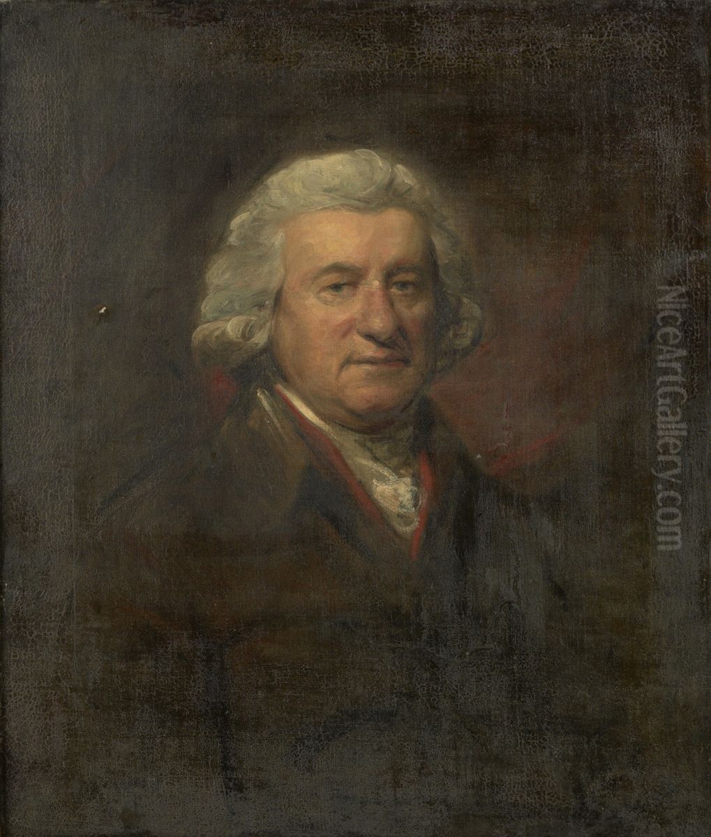 Portrait of John Greenwood [senior] Oil Painting by Lemuel-Francis Abbott