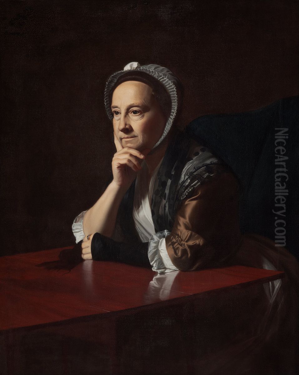 Mrs Humphrey Devereux Oil Painting by John Singleton Copley