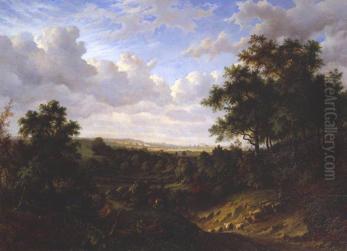 Greenwich in the Distance Oil Painting by Patrick Nasmyth Greenwich in the Distance Oil Painting by Patrick Nasmyth