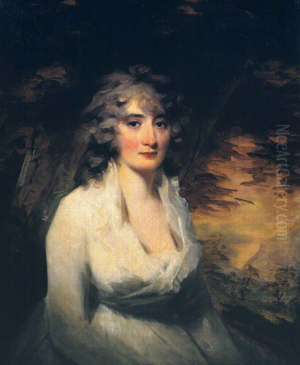 Mrs H.W. Lauzun Oil Painting by Henry Raeburn