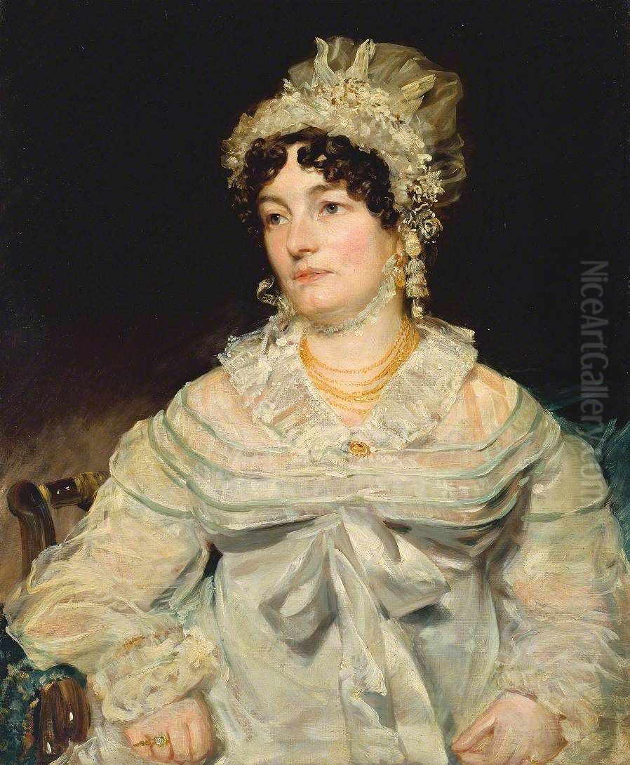 Mrs James Andrew Oil Painting by John Constable
