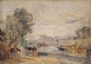 Hampton Court from the Thames