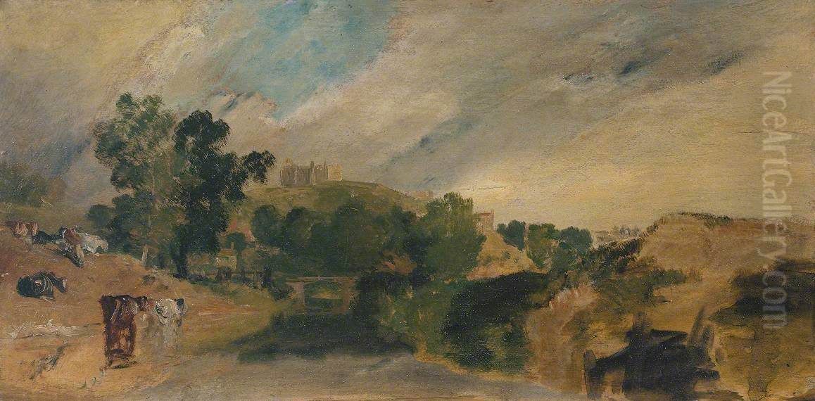 St Catherine's Hill, Guildford Oil Painting by J. M. W. Turner