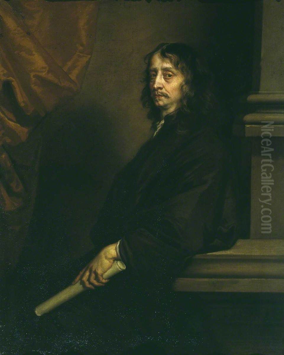 Frans Mercurius van Helmont Oil Painting by Peter Lely