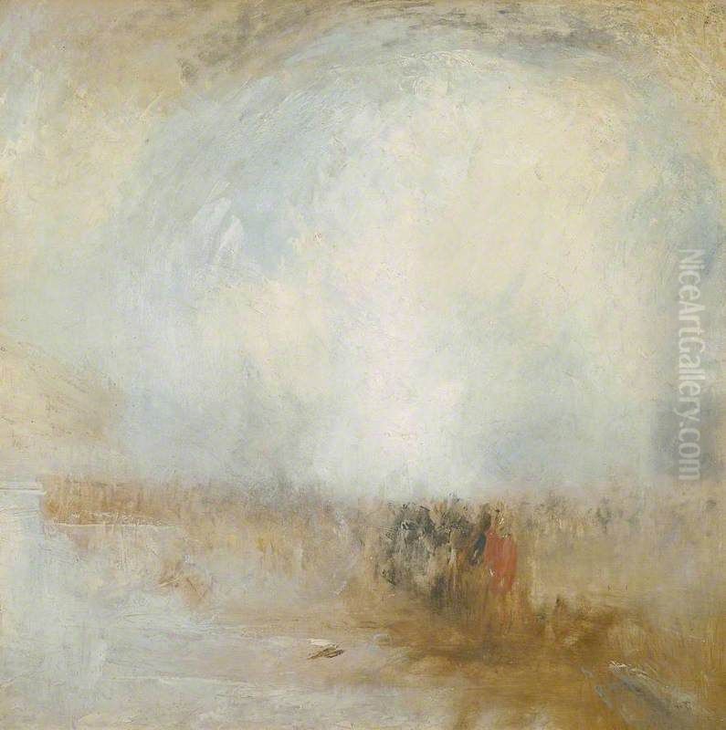Venetian Scene Oil Painting by J. M. W. Turner