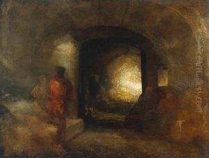 Figures in a Building