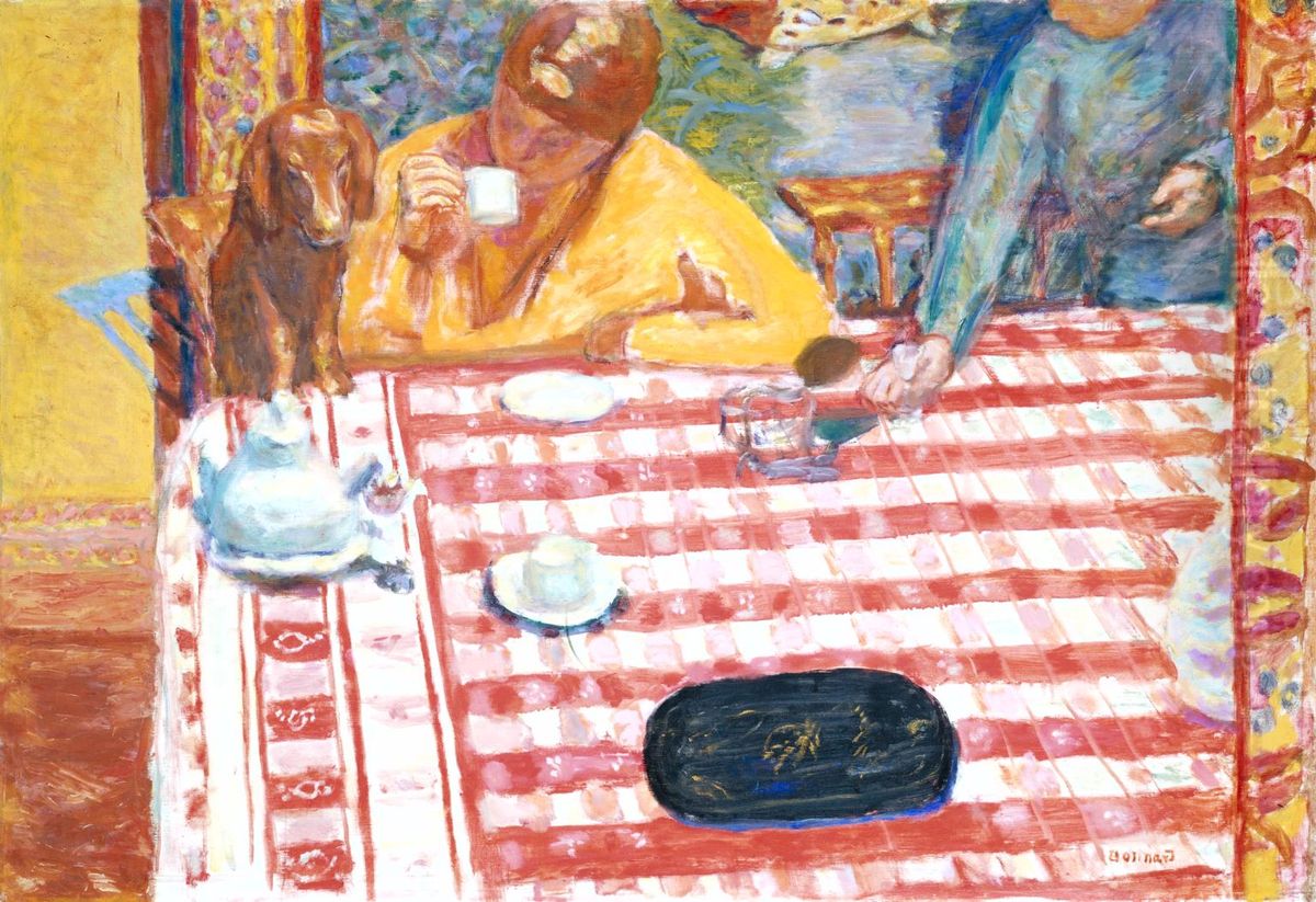 Coffee Oil Painting by Pierre Bonnard