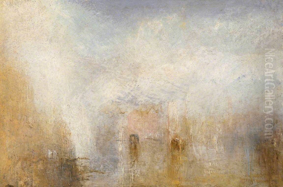 Scene in Venice Oil Painting by J. M. W. Turner