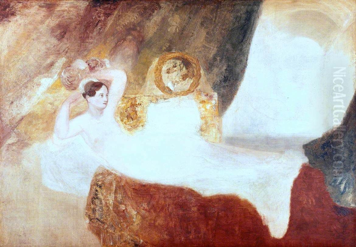 Reclining Venus Oil Painting by J. M. W. Turner