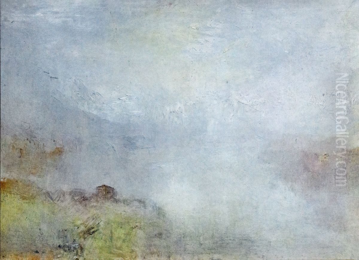 the Bay of Uri from above Brunnen Oil Painting by J. M. W. Turner