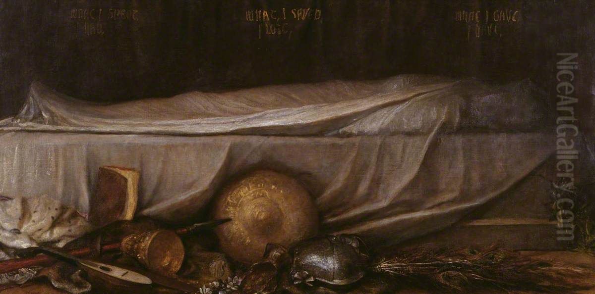 Sic Transit Oil Painting by George Frederic Watts