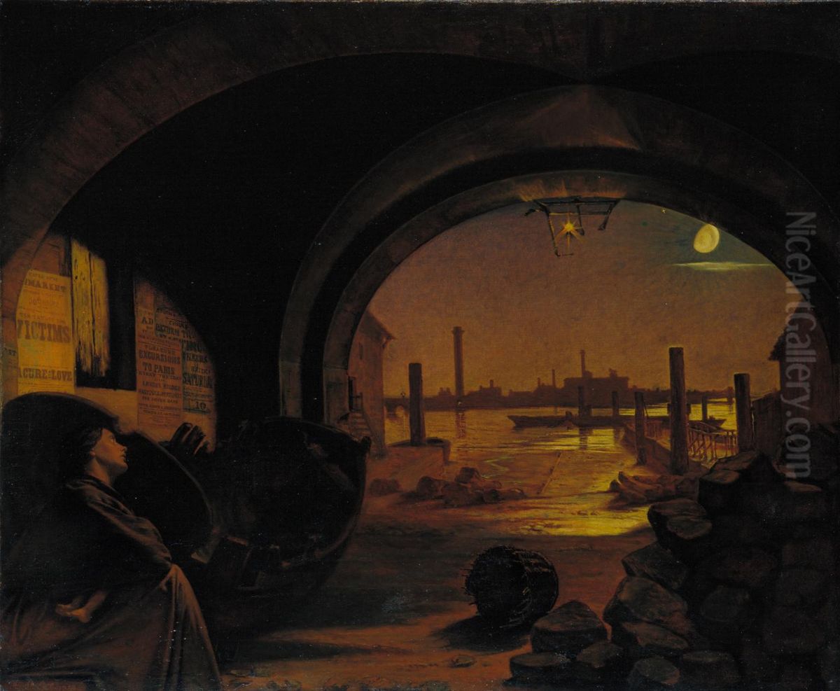 Past and Present Number Three Oil Painting by Augustus Egg