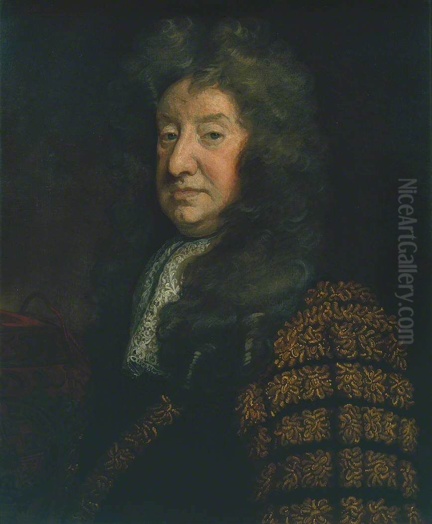 The First Marquess of Tweeddale Oil Painting by Godfrey Kneller