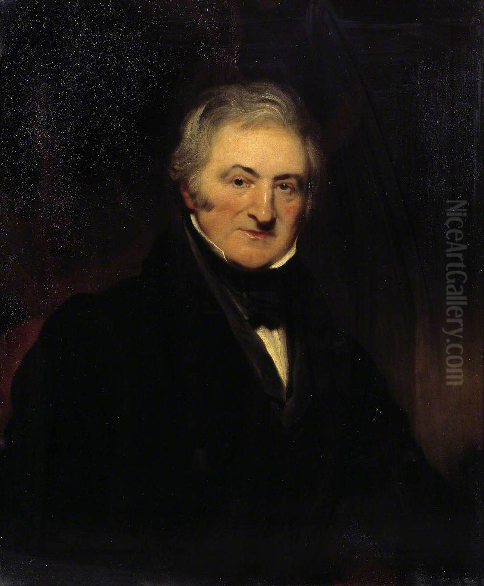 Thomas Morton Esq. Oil Painting by Martin Archer Shee