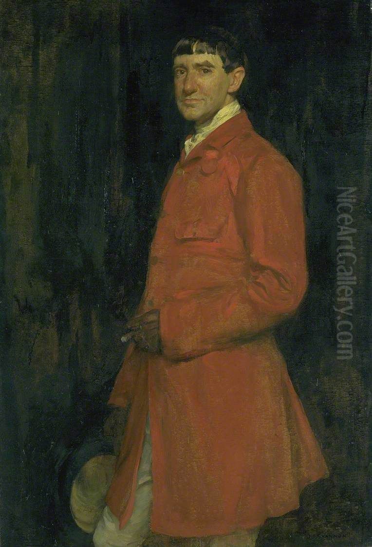 Phil May Oil Painting by James Jebusa Shannon