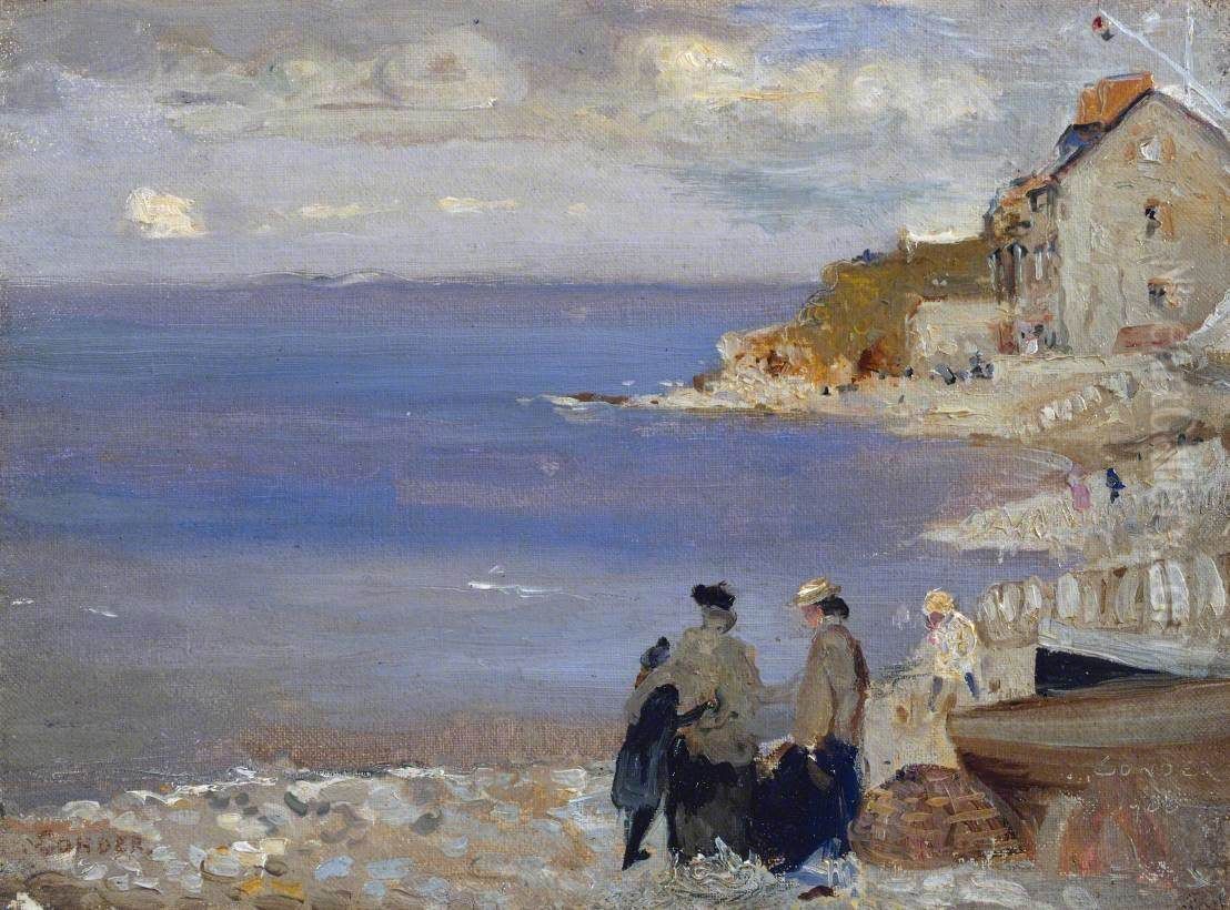 Swanage Oil Painting by Charles Conder