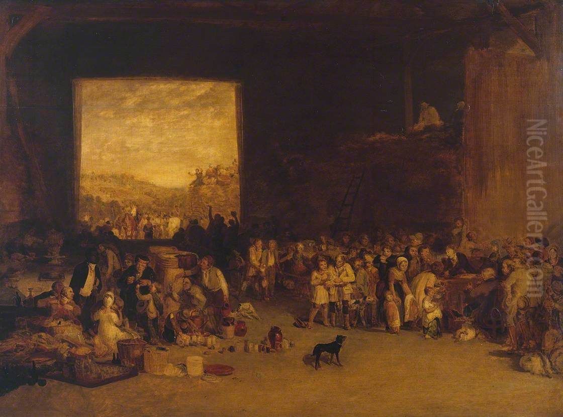 Harvest Home Oil Painting by J. M. W. Turner