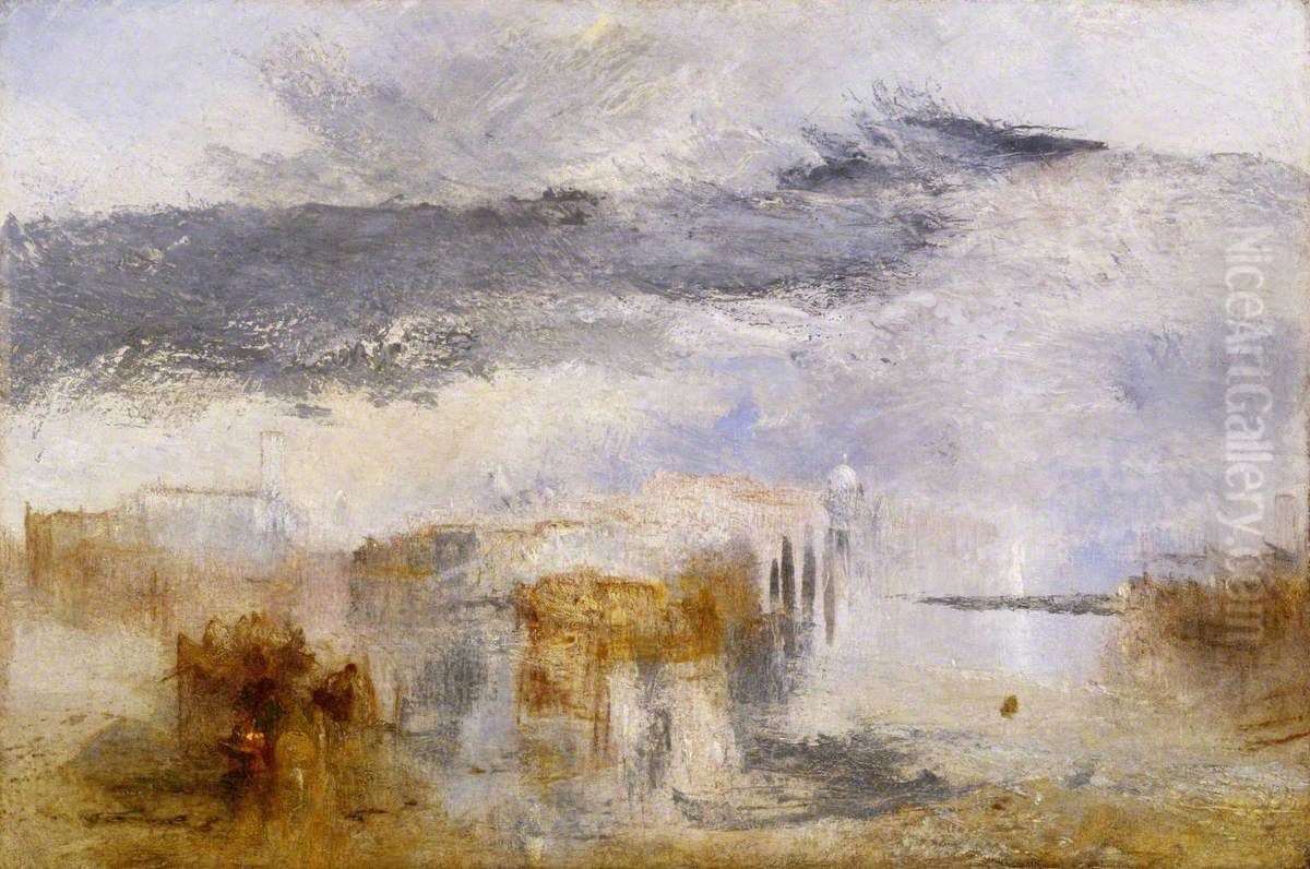Venice - Sunset, a Fisher Oil Painting by J. M. W. Turner