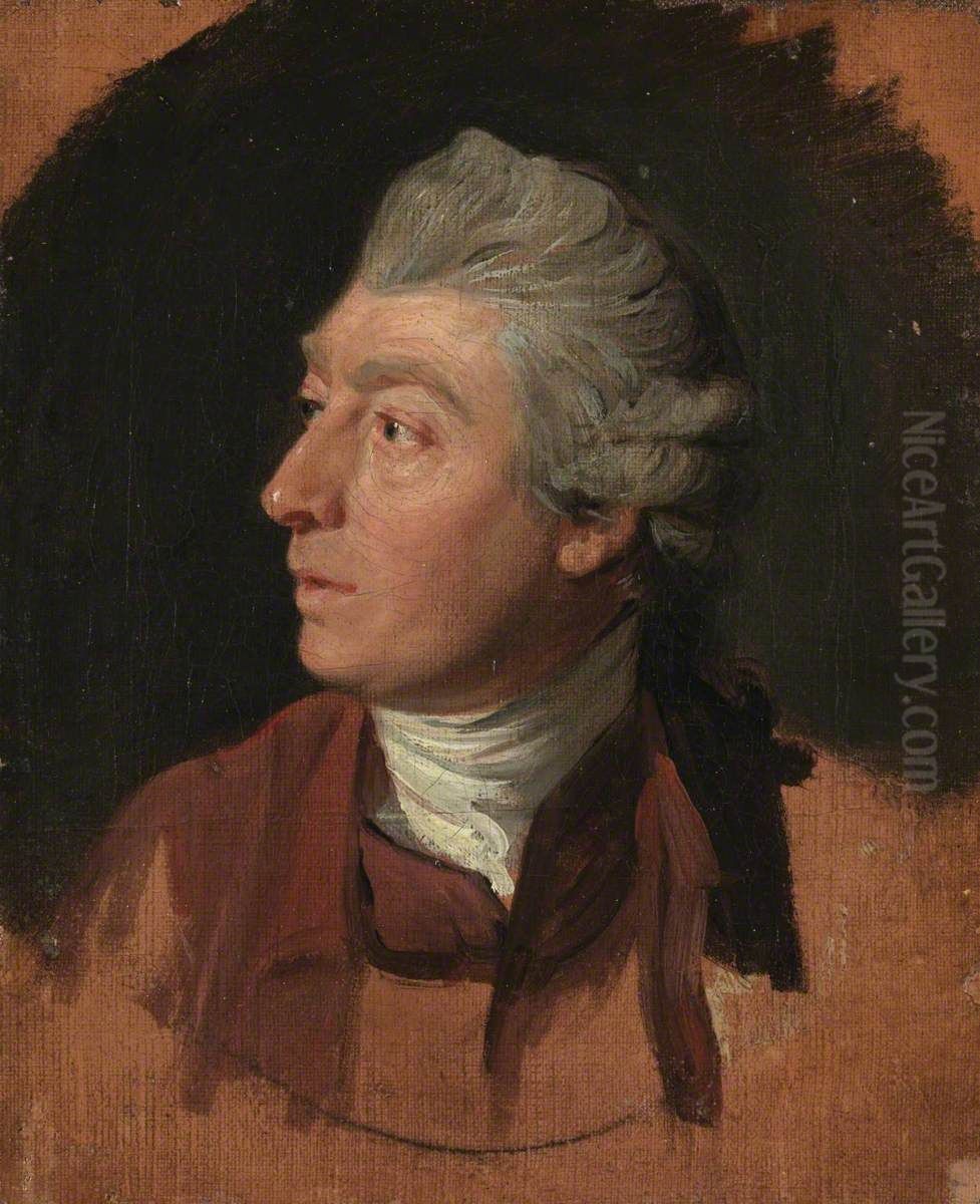 Thomas Gainsborough Oil Painting by Johann Zoffany