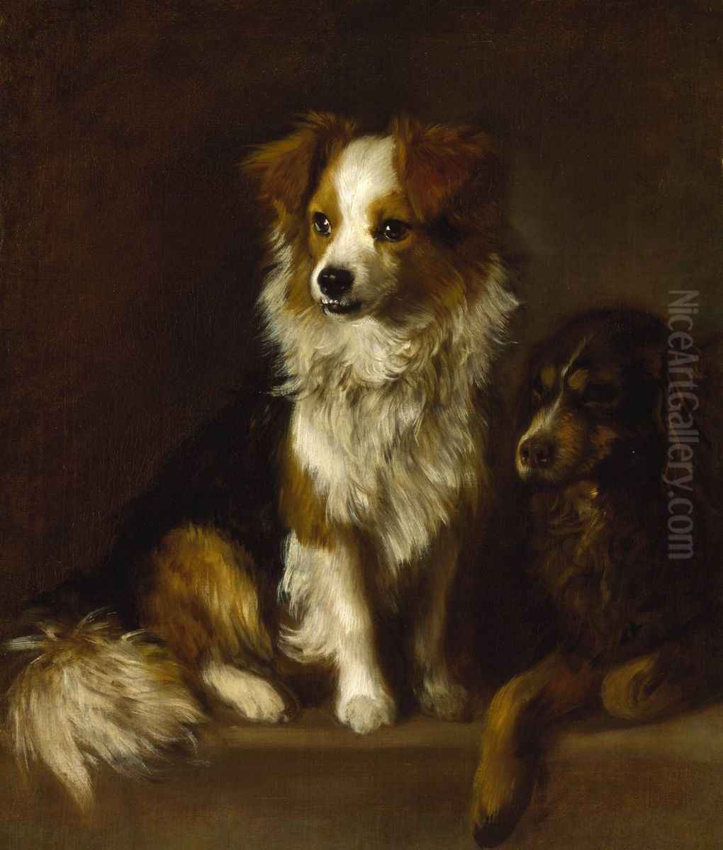 Thomas Gainsborough - Tristram and Fox Oil Painting by Thomas Gainsborough