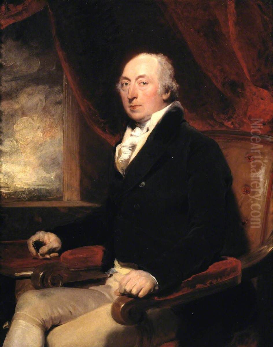 Philip Sansom Oil Painting by Thomas Lawrence