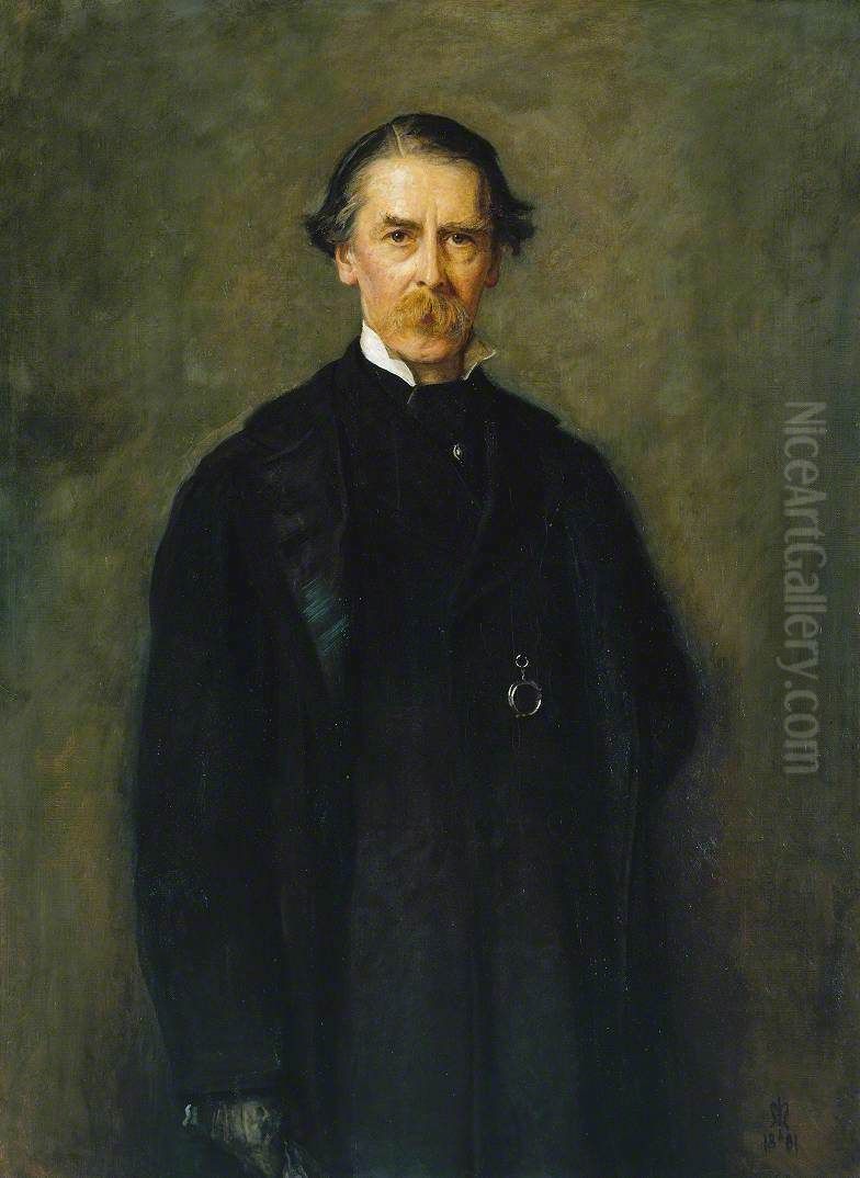 Sir Henry Thompson, Bt Oil Painting by Sir John Everett Millais