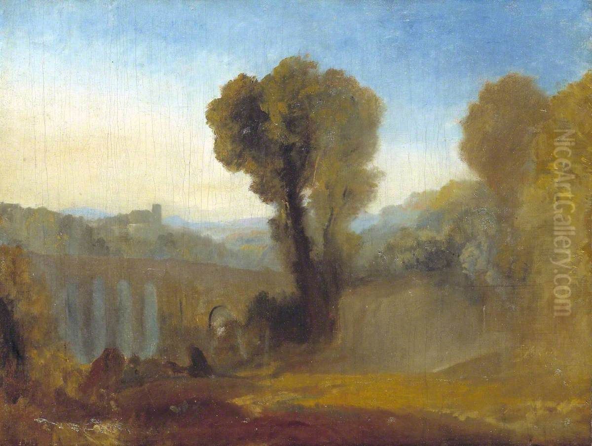 Sunset') Oil Painting by J. M. W. Turner