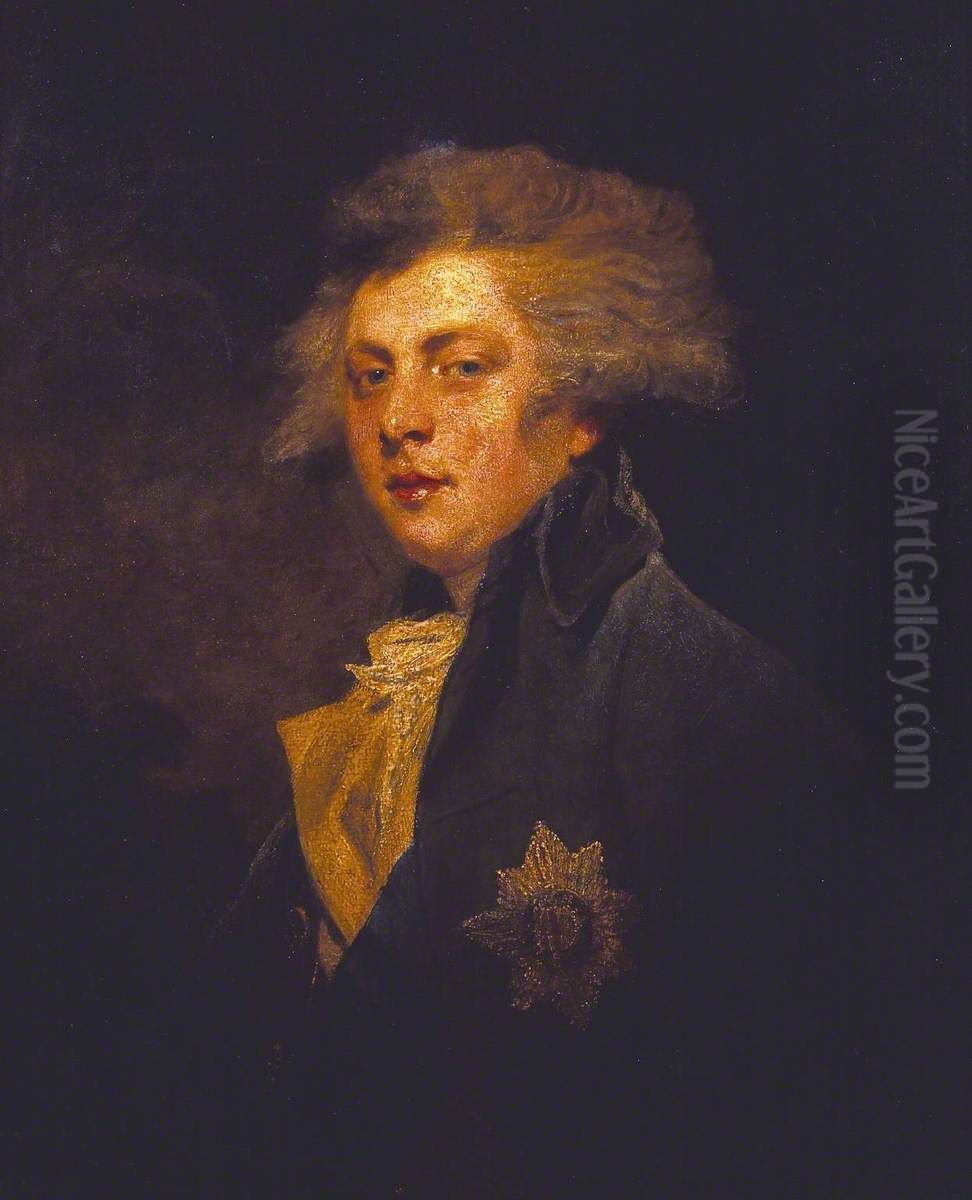 George IV when Prince of Wales Oil Painting by Of Sir Joshua Reynolds