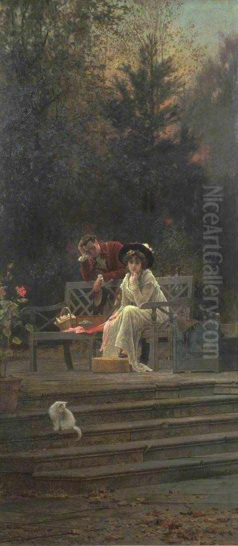 Il y en a toujours un autre Oil Painting by Marcus Stone