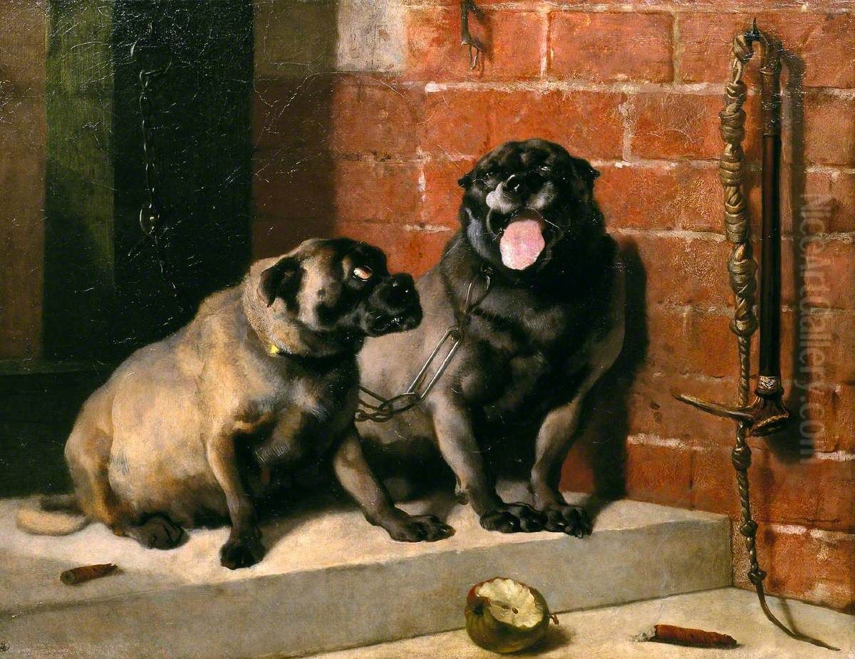 Uncle Tom Oil Painting by Sir Edwin Henry Landseer