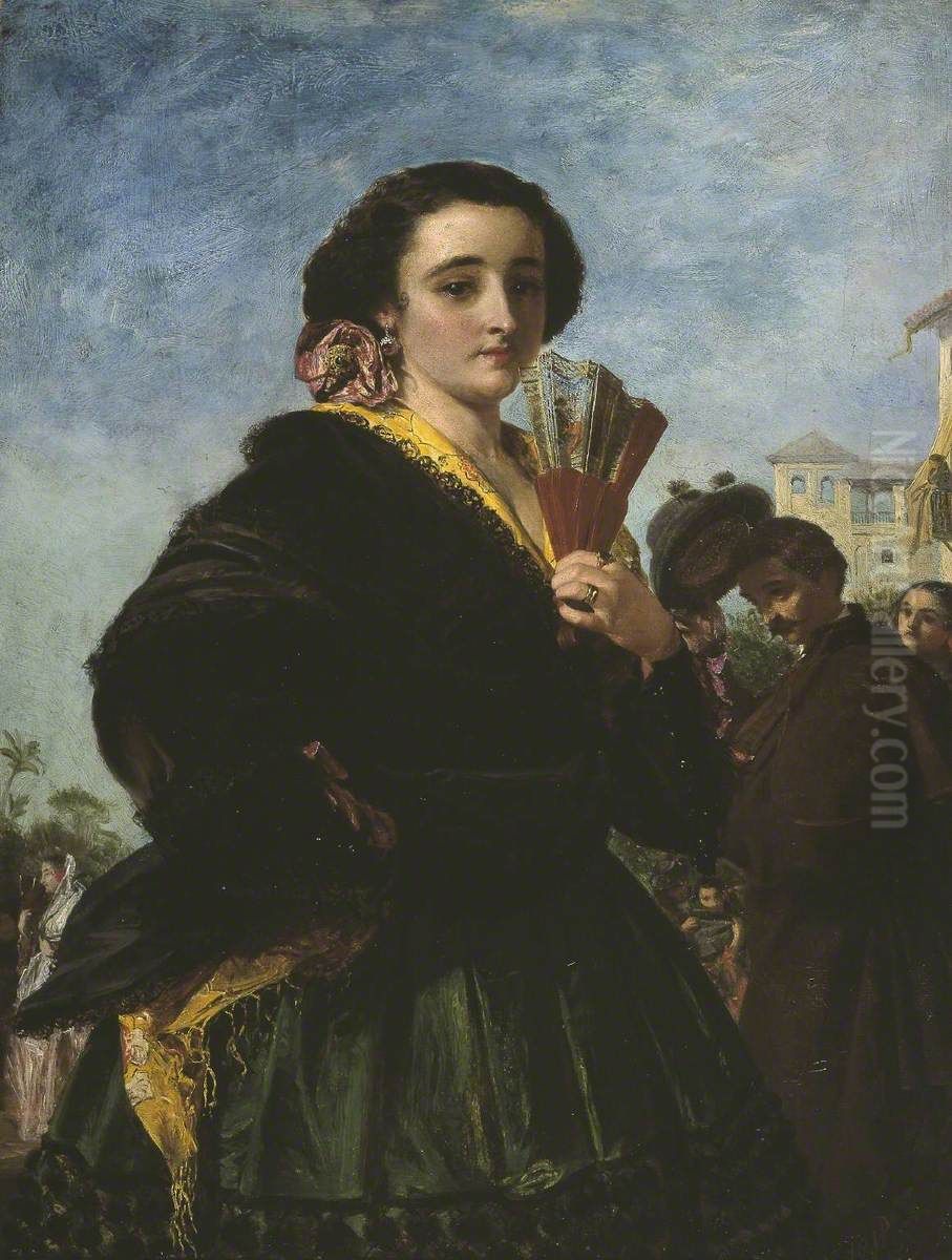 The Promenade Oil Painting by John Phillip