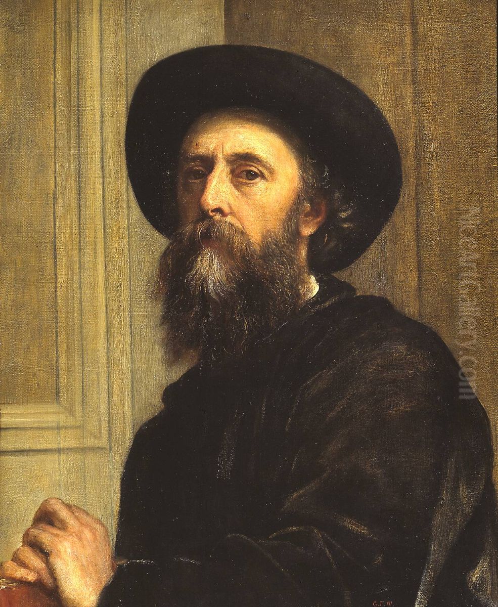 Self-portrait Oil Painting by George Frederic Watts